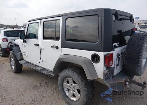 2012 Jeep Wrangler Unlimited Sport from USA, damaged, VIN 1C4HJWDGXCL221666